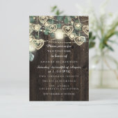 Sweet 16th Green BRIDAL Rustic Gold Confetti Kaart (Staand voorkant)
