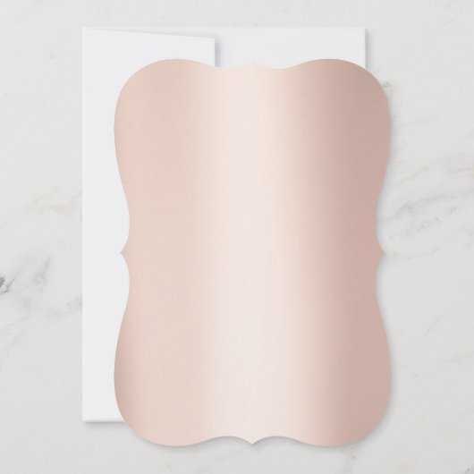 Sweet 16th Instant Download Roos Gold Kaart (Achterkant)