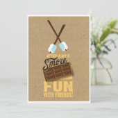 Sweet 30th Birthday Bonfire-uitvindingen Kaart (Staand voorkant)