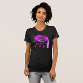Sweet 61 16 Paarse hotroze lips T-shirt (Voorkant volledig)