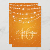 Sweet 61-partij Sinaasappel voor mousserende keten Kaart (Voorkant / Achterkant)