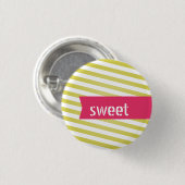 Sweet aanpasbare flair ronde button 3,2 cm (Voorkant /achterkant)
