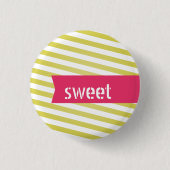 Sweet aanpasbare flair ronde button 3,2 cm (Voorkant)