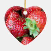 Sweet aardbei keramisch ornament (Achterkant)