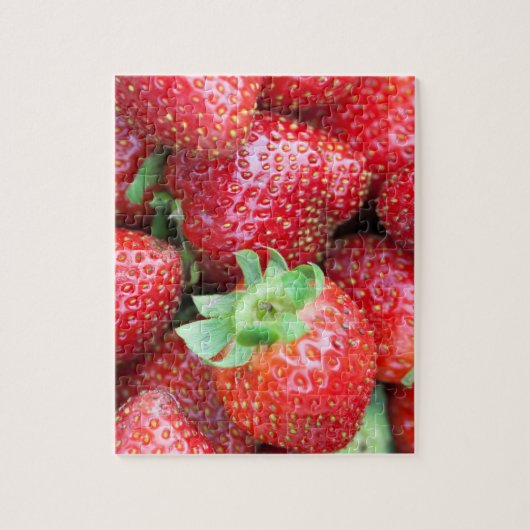 Sweet aardbei legpuzzel (Verticaal)