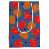 Sweet aardbei medium cadeauzakje (Achterkant)