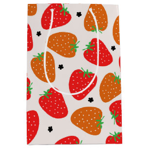 Sweet aardbei medium cadeauzakje
