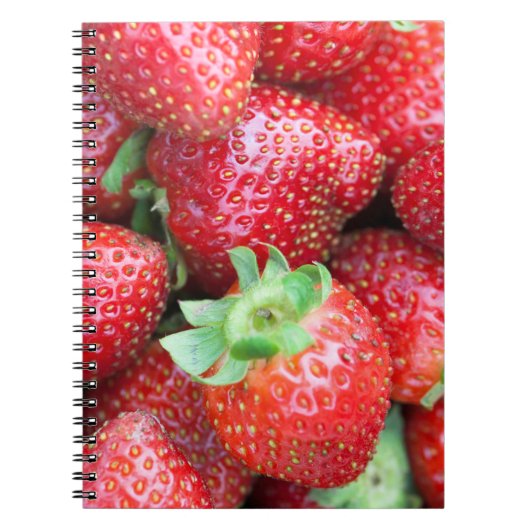 Sweet aardbei notitieboek (Voorkant)