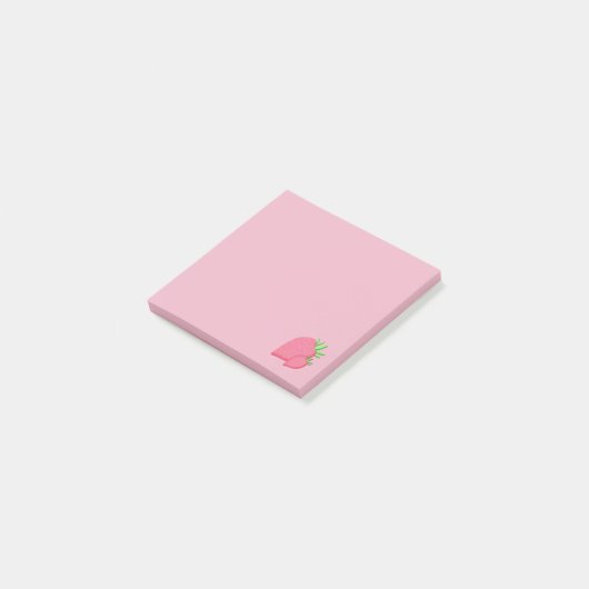 Sweet aardbei post-it® notes (Schuin)