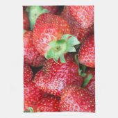 Sweet aardbei theedoek (Verticaal)