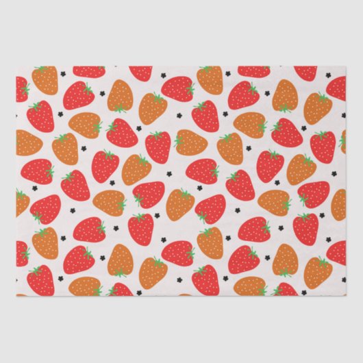 Sweet aardbei tissuepapier (Voorkant)