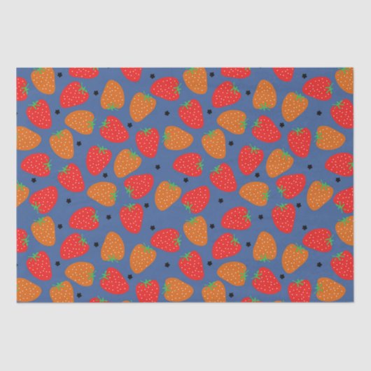 Sweet aardbei tissuepapier (Voorkant)