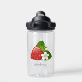 Sweet aardbei waterfles (Achterkant)