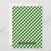 Sweet Aardbery Baby shower Uitnodiging (Achterkant)