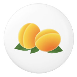 Sweet Abrikozen Keramische Knop
