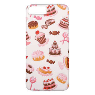 Sweet achtergrond 	iPhone 8/7 plus hoesje