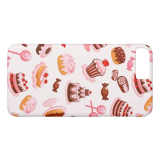 Sweet achtergrond Case-Mate iPhone case (Achterkant (Horizontaal))