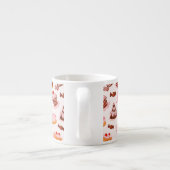 Sweet achtergrond espresso kop (Achterkant)