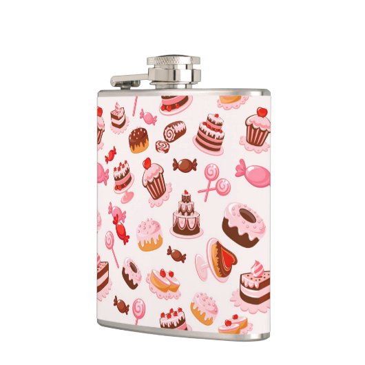 Sweet achtergrond heupfles (Links)