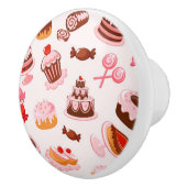 Sweet achtergrond keramische knop (Rechts)