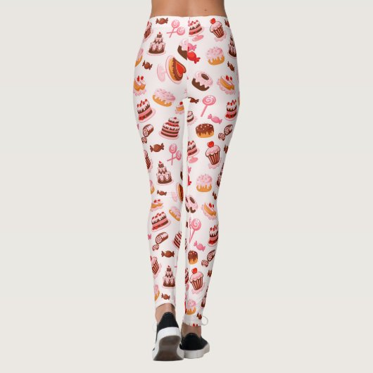 Sweet achtergrond leggings (Achterkant)