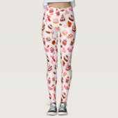 Sweet achtergrond leggings (Voorkant)
