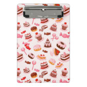 Sweet achtergrond mini klembord (Voorkant)