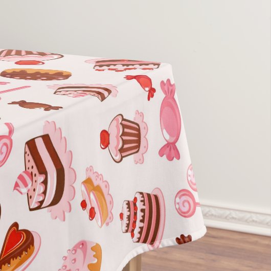 Sweet achtergrond tafelkleed (Voorbeeld)