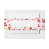 Sweet achtergrond uitnodigingen wikkel (Voorkant Voorbeeld)