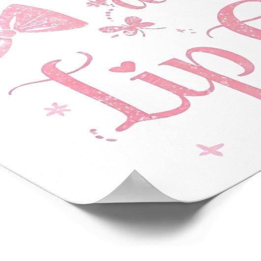 Sweet Aesthetic Makeup Lover Typography Poster (Hoek)