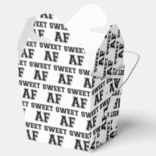 SWEET AF BEDANKDOOSJES (Geopend)