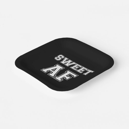 SWEET AF PAPIEREN BORDJE (Gebogen)