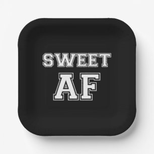 SWEET AF PAPIEREN BORDJE