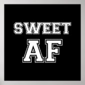 SWEET AF-POSTER POSTER (Voorkant)