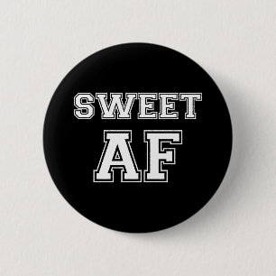 SWEET AF RONDE BUTTON 5,7 CM