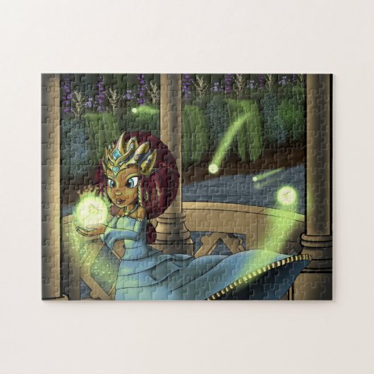 Sweet African American Princess Legpuzzel (Horizontaal)