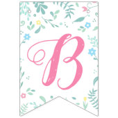 Sweet Alice in Wonderland thema baby shower Vlaggetjes (Derde vlag)