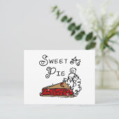 Sweet als Pie Briefkaart (Staand voorkant)