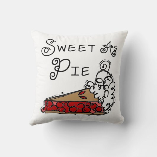 Sweet als Pie Kussen (Achterkant)
