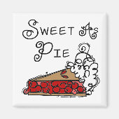 Sweet als Pie Magneet (Voorkant)