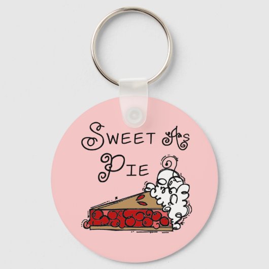 Sweet als Pie Sleutelhanger (Voorkant)