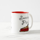 Sweet als Pie Tweekleurige Koffiemok (Voorkant rechts)