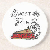 Sweet als Pie Zandsteen Onderzetter (Voorkant)