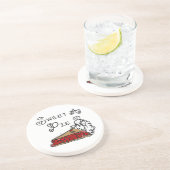 Sweet als Pie Zandsteen Onderzetter (Zijkant)