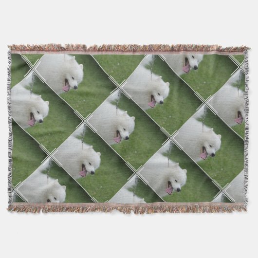 Sweet American Eskimo Dog Deken (Voorkant)
