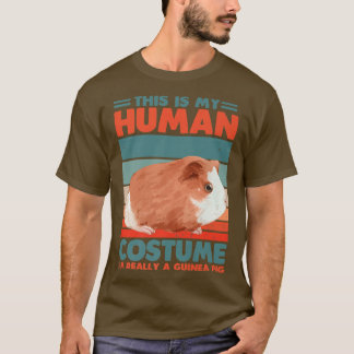 Sweet and Funny Guinee Pig Cute Pet Love Premium 5 T-shirt