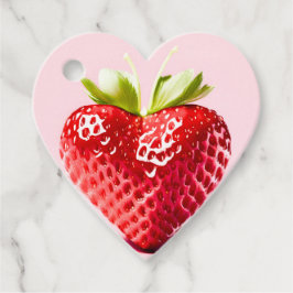 Sweet and heart Strawberry stijl Valentijnsdag Bedankjes Labels