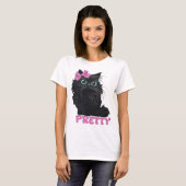 Sweet and Pretty Cat 🐱 T-shirt (Voorkant volledig)