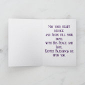 Sweet Angel Easter Greeting Card Feestdagen Kaart (Binnen)