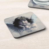 Sweet  Angel-kerstmemento Onderzetter (Linkerzijde)